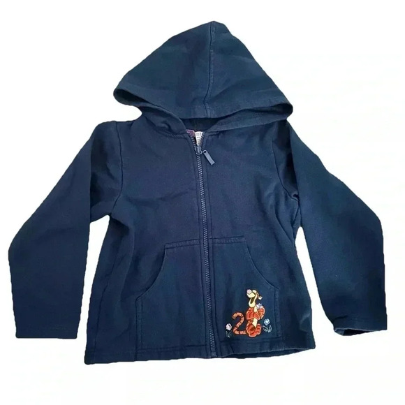 Disney Other - Girl’s Disney Tigger Full Zip Sweatshirt Size 5